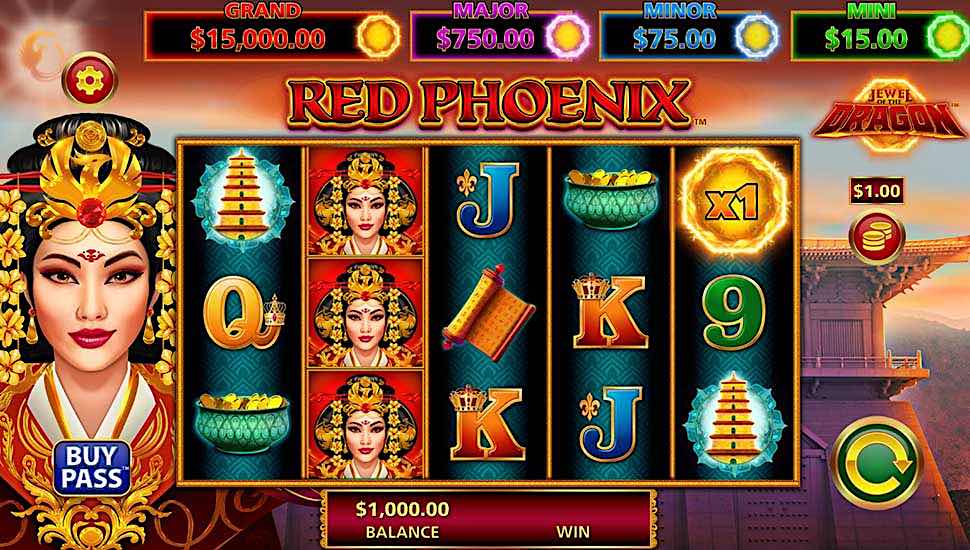 Jewel of the Dragon Red Phoenix Slot - Review, Free & Demo Play preview