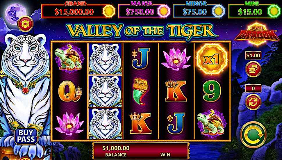 Jewel of the Dragon Valley of the Tiger Slot - Review, Free & Demo Play