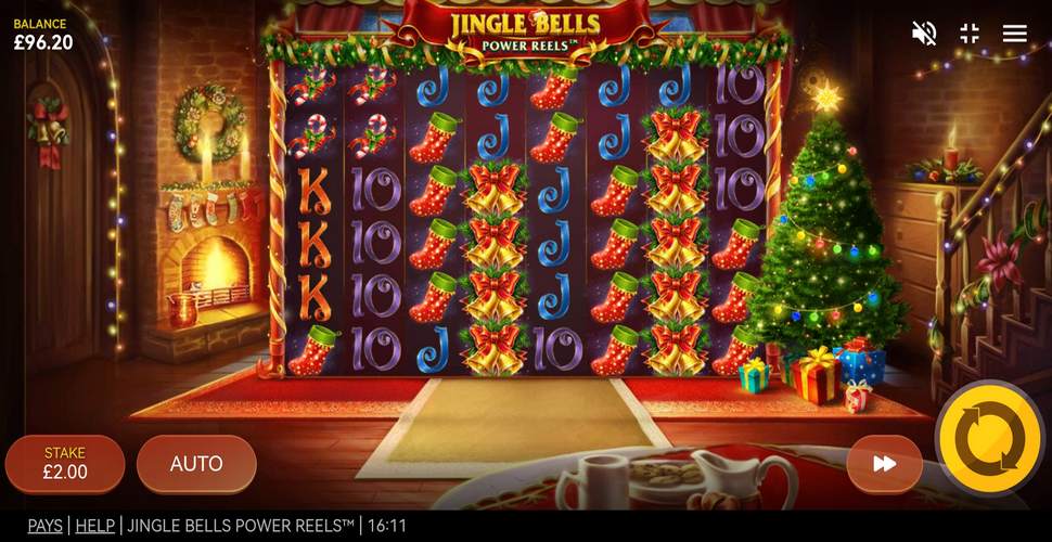 Jingle Bells Power Reels Slot Mobile