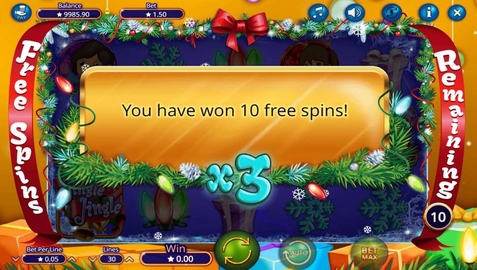 Jingle Jingle Slot - Free Spins