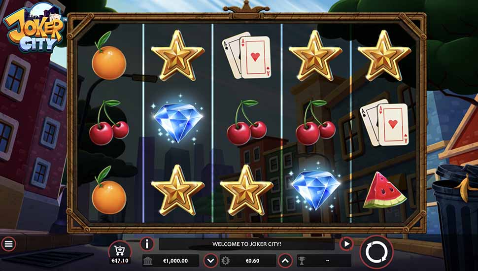 Joker City Slot - Review, Free & Demo Play preview