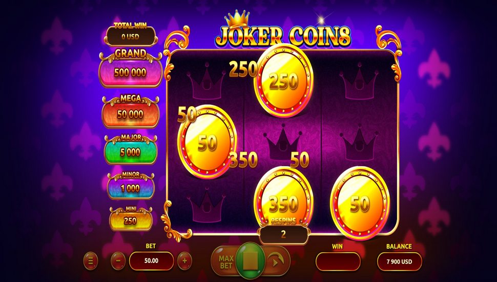 Joker Coins Slot - Bonus Game