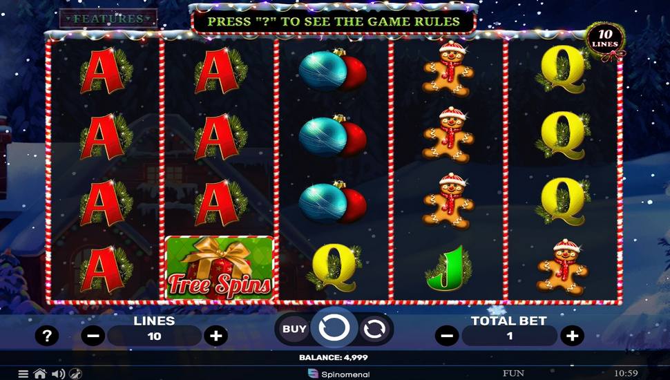 Joker's Charms Xmas Slot - Review, Free & Demo Play preview