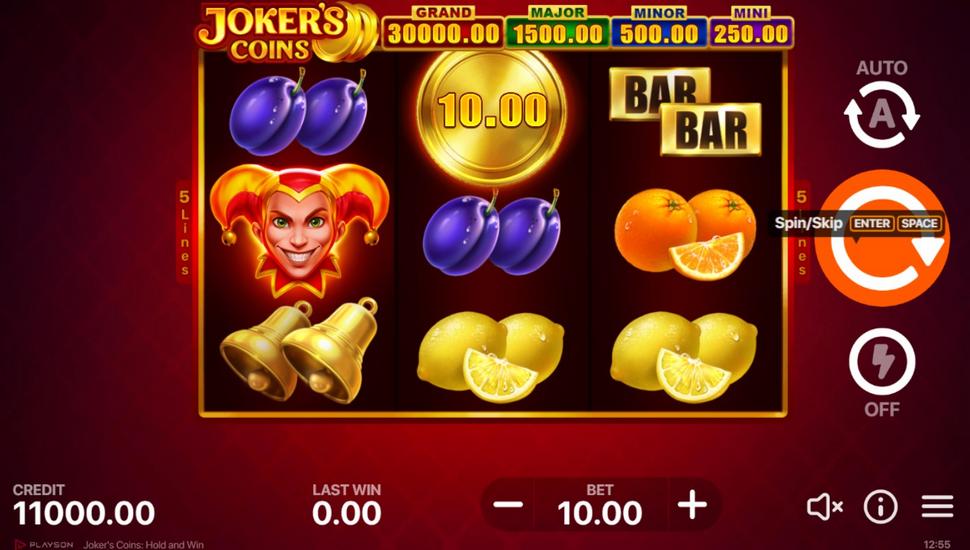 Joker’s Coins: Hold and Win Slot - Review, Free & Demo Play