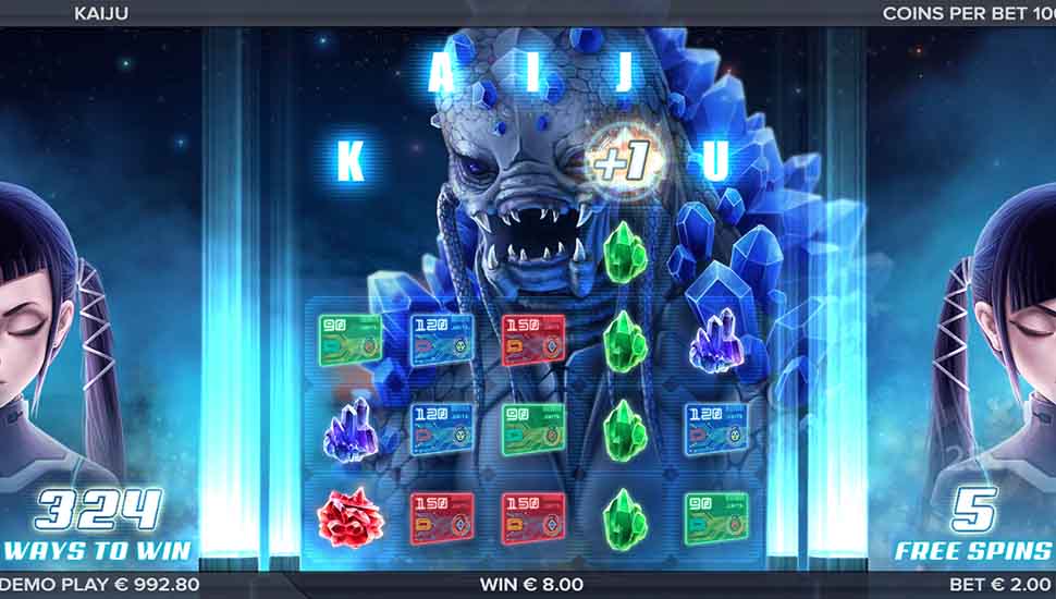 Kaiju slot free spins
