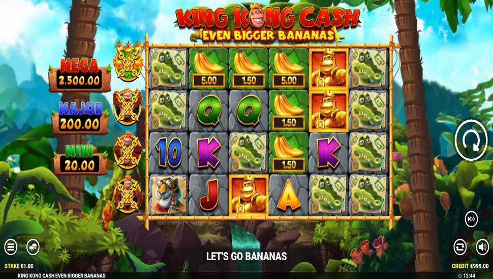 King Kong Cash Even Bigger Bananas Megaways mobile