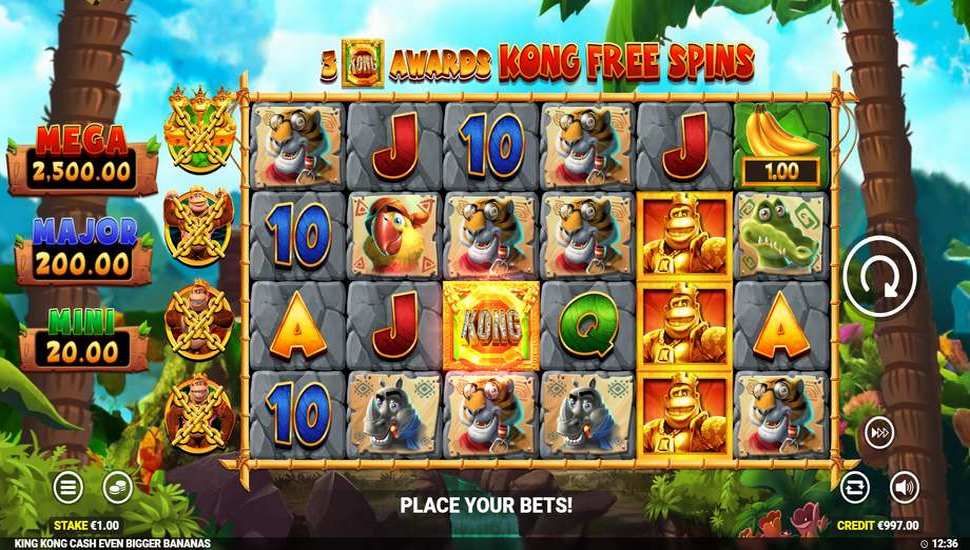 King Kong Cashpots, jogue online no PokerStars Casino