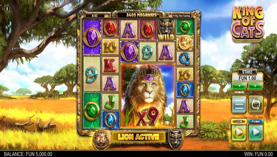 King of Cats Slot - Review, Free & Demo Play preview
