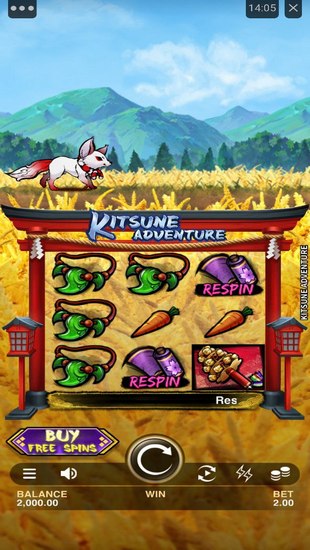 Kitsune Adventure Slot Mobile