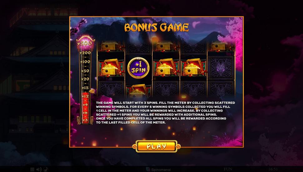 Kitsune's Scrolls Expanded Edition Slot - Bonus Game