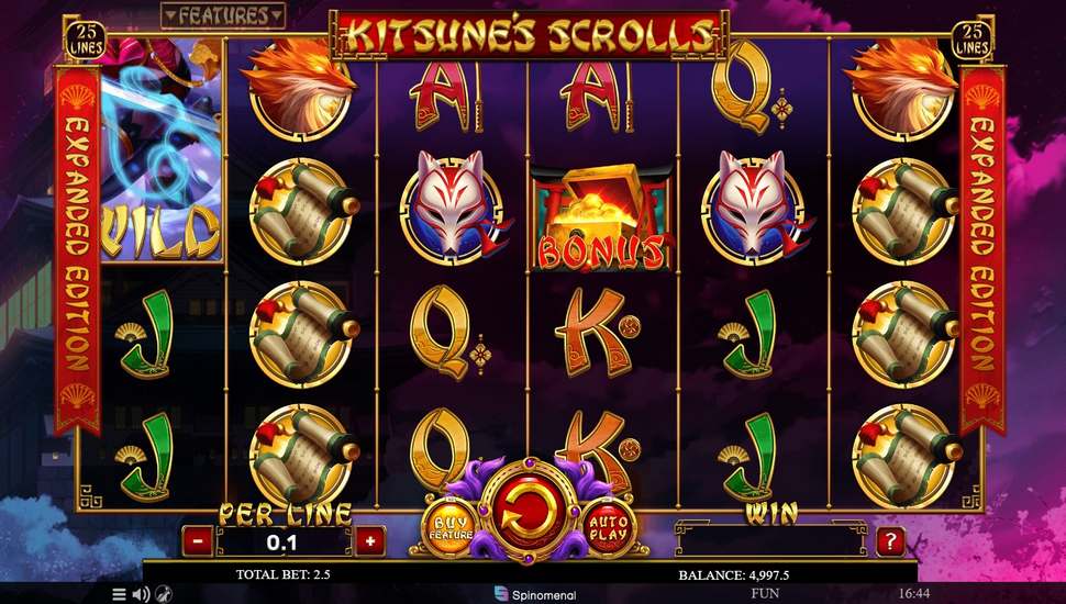 Kitsune's Scrolls Expanded Edition Slot - Review, Free & Demo Play