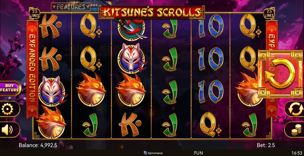 Kitsune's Scrolls Expanded Edition Slot Mobile