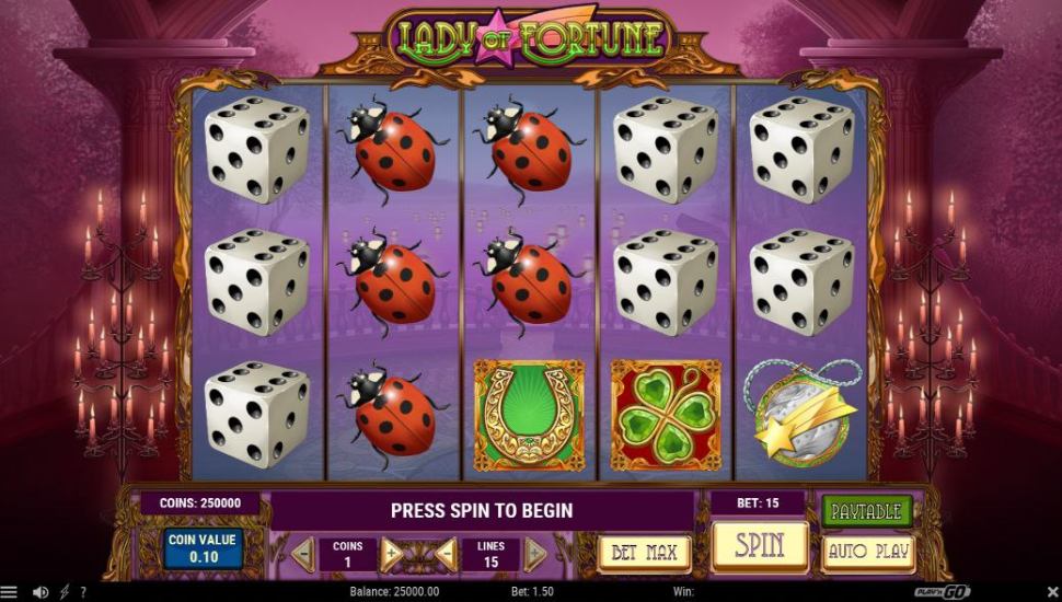 Lady of Fortune slot mobile