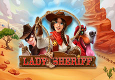 Lady Sheriff Slot Logo