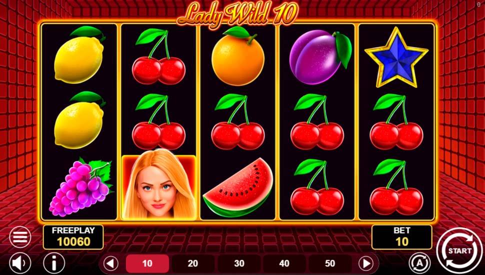 Lady Wild 10 Slot - Review, Free & Demo Play