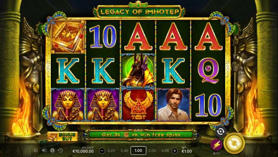 Legacy of Imhotep Slot Mobile