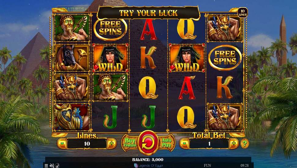 Legends of Egypt The Ankh Protector Slot - Review, Free & Demo Play
