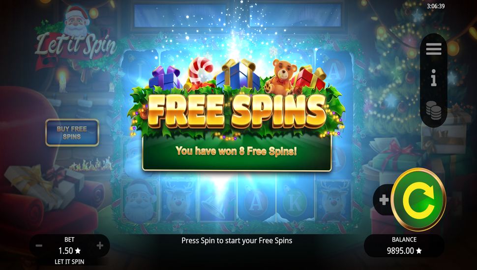 Let it Spin Slot - Free Spins