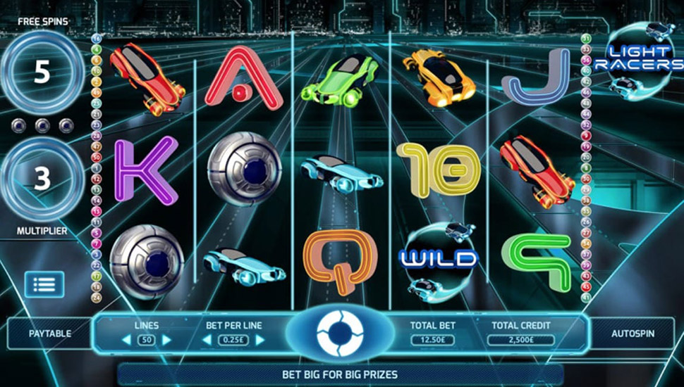 Light Racers Slot preview
