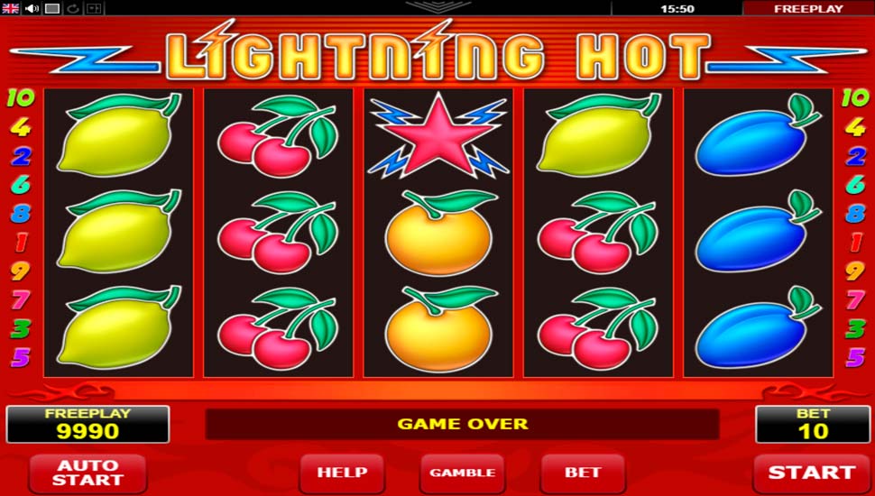 Lightning Hot Slot - Review, Free & Demo Play preview