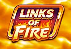 Links of Fire slot Logo