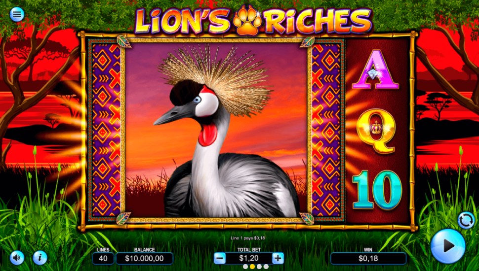 Lion's Riches - Bonus Features