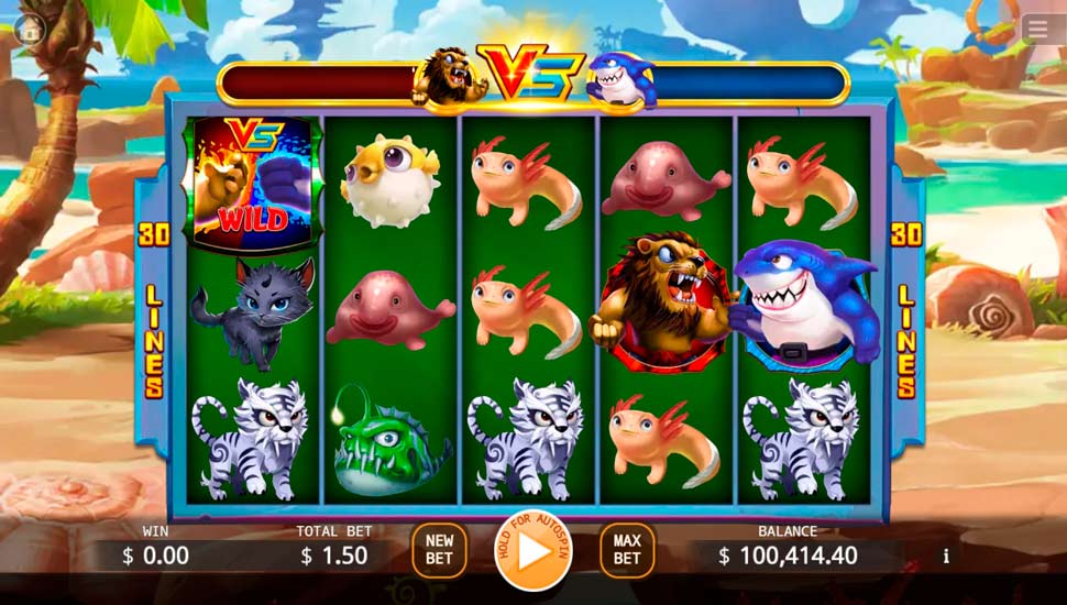 Lion vs. Shark Slot Review