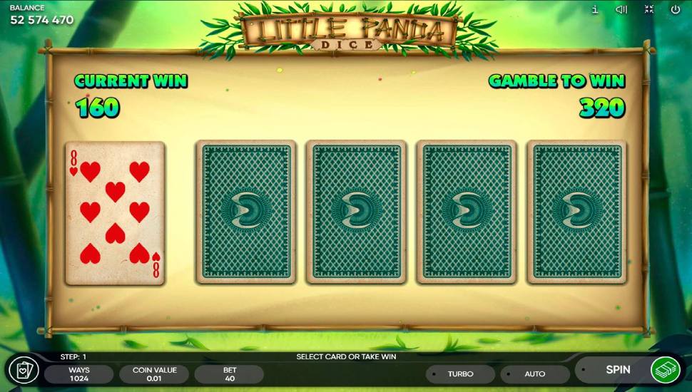 Little Panda Dice Slot - Risk game