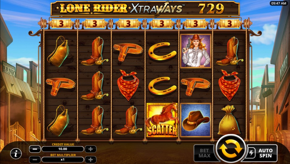 Lone Rider XtraWays Slot by Swintt  preview