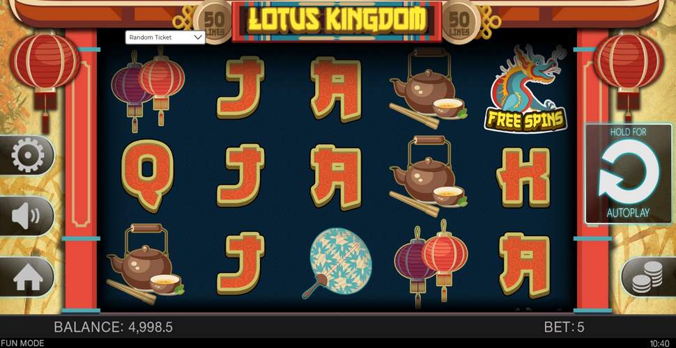 Lotus Kingdom Slot Mobile