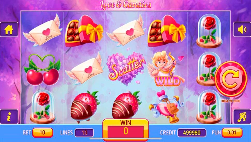 Love & Candies slot mobile