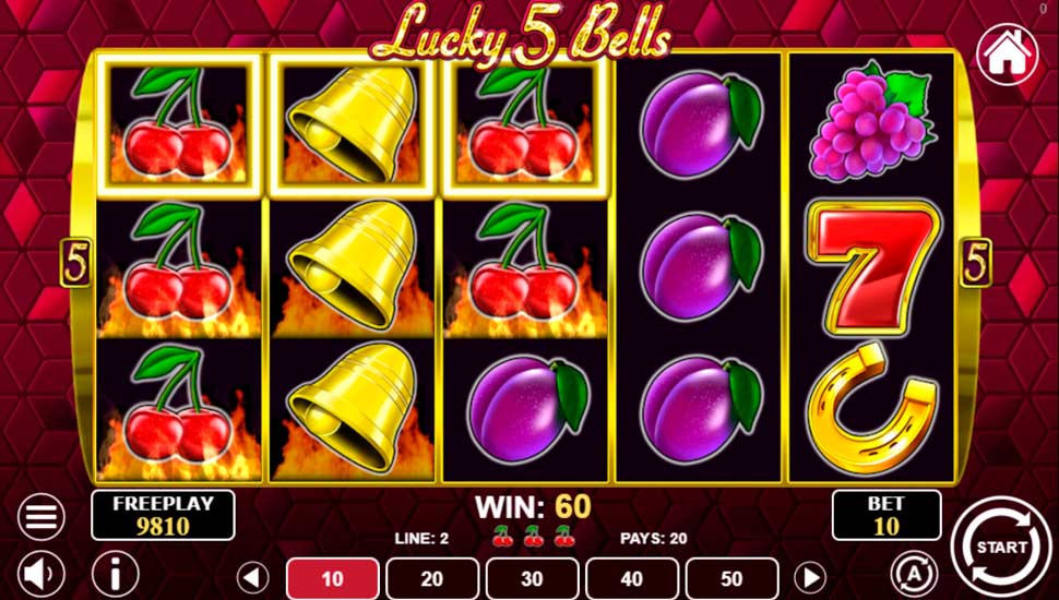 Lucky 5 Bells slot Expanded Wild