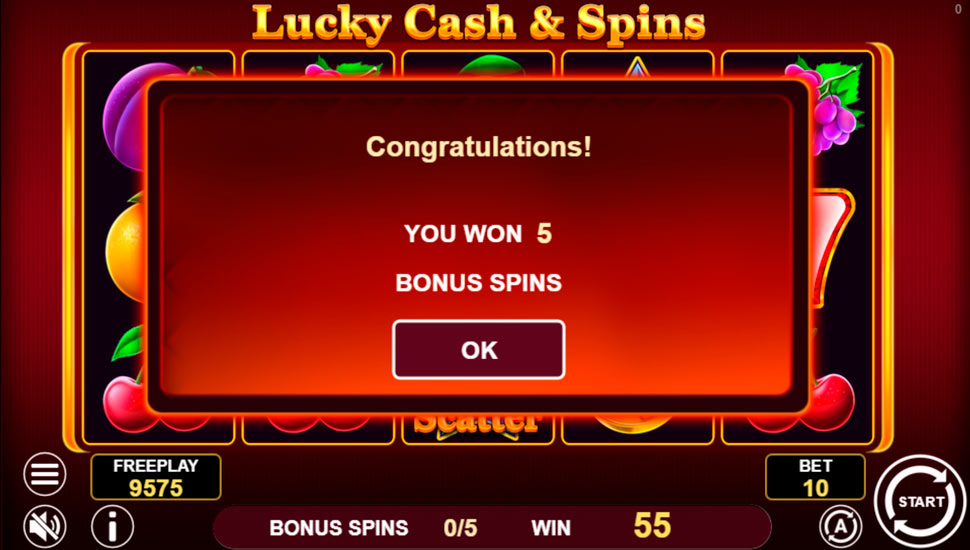 Lucky Cash And Spins slot Free Spins