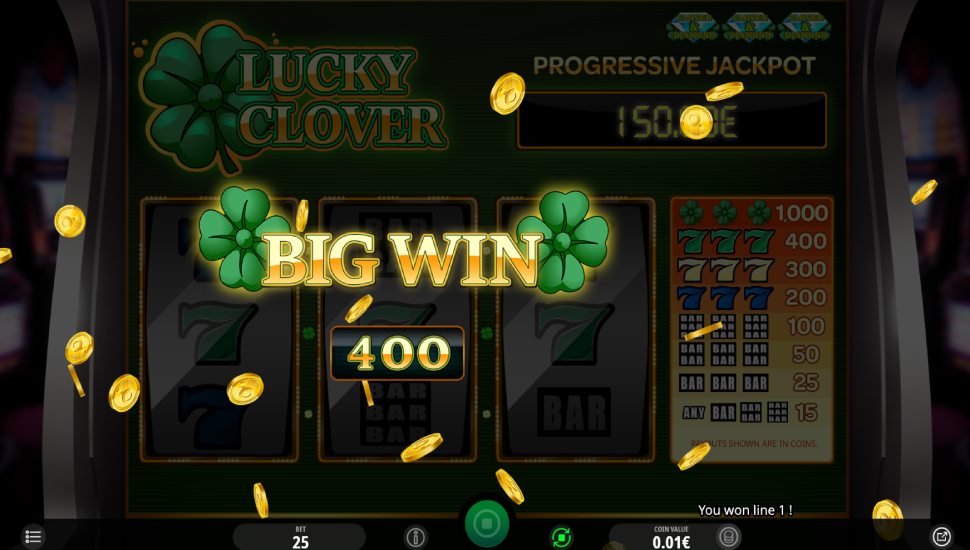 Lucky Clover slot - feature