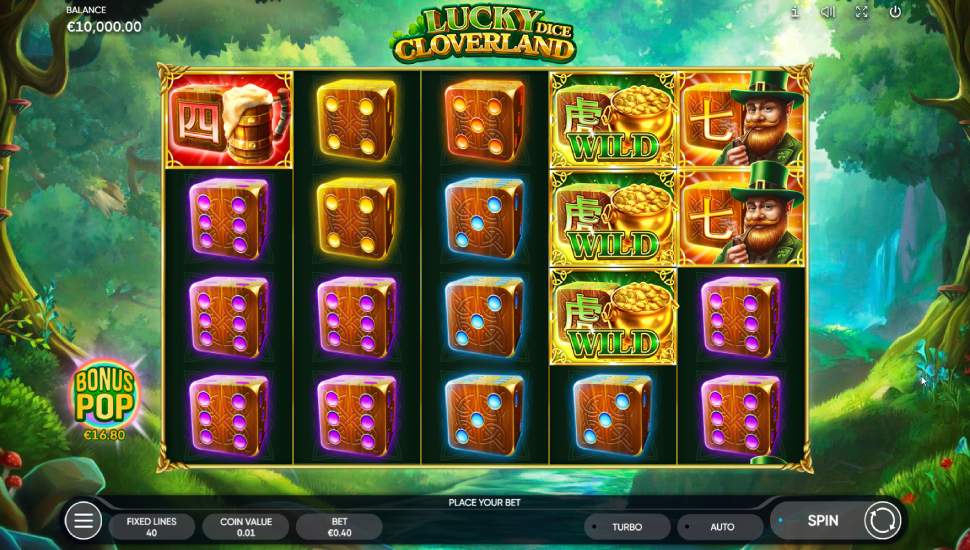 Lucky Cloverland Dice Slot - Review, Free & Demo Play preview