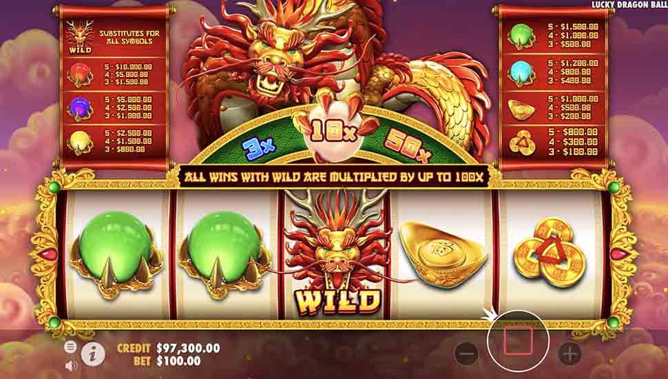 lucky dragon ball slot