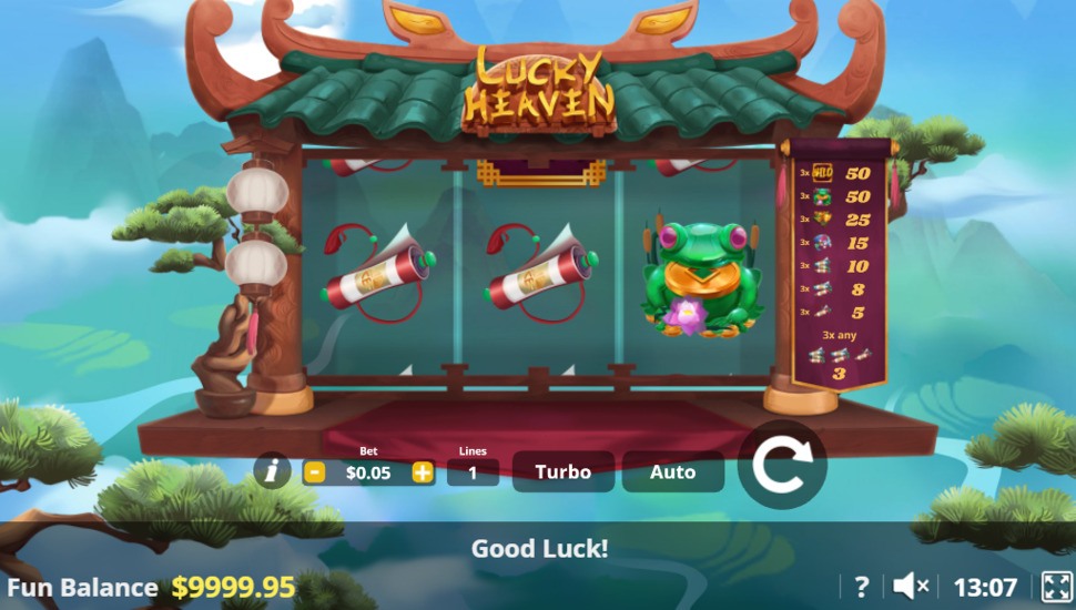 Lucky Heaven Slot preview
