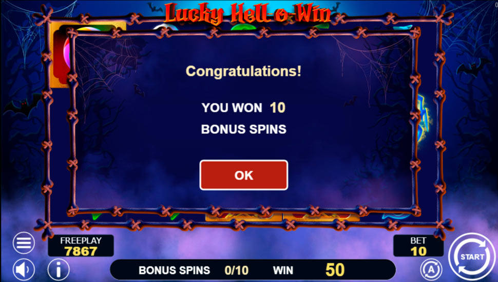 Lucky Hell-o-Win slot Free Spins