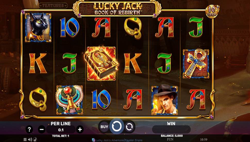 Lucky Jack - Book Of Rebirth Slot - Review, Free & Demo Play preview