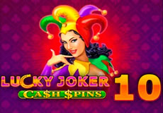 Lucky Joker 10 Cash Spins Slot - Review, Free & Demo Play logo