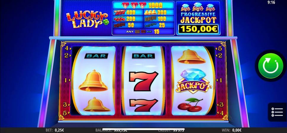 Lucky lady slot mobile