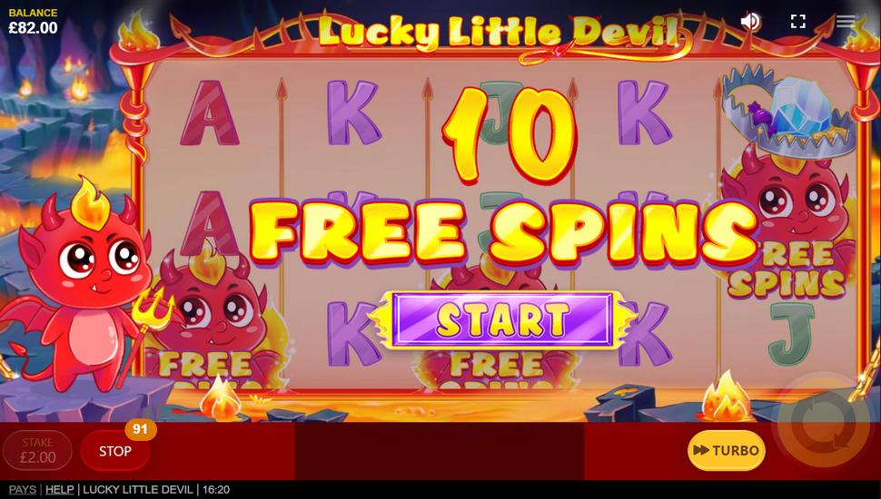 Lucky Little Devil Slot - Free Spins