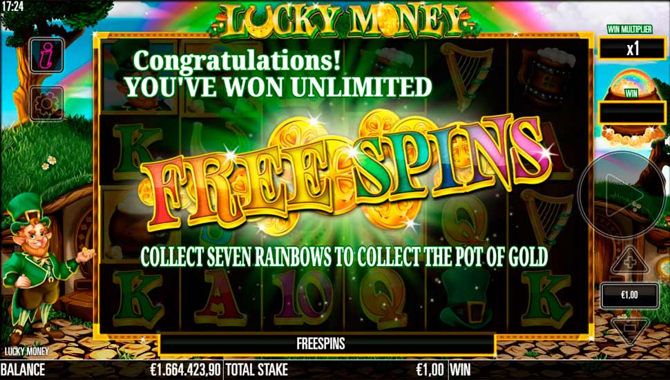 Lucky money slot - Free Spins