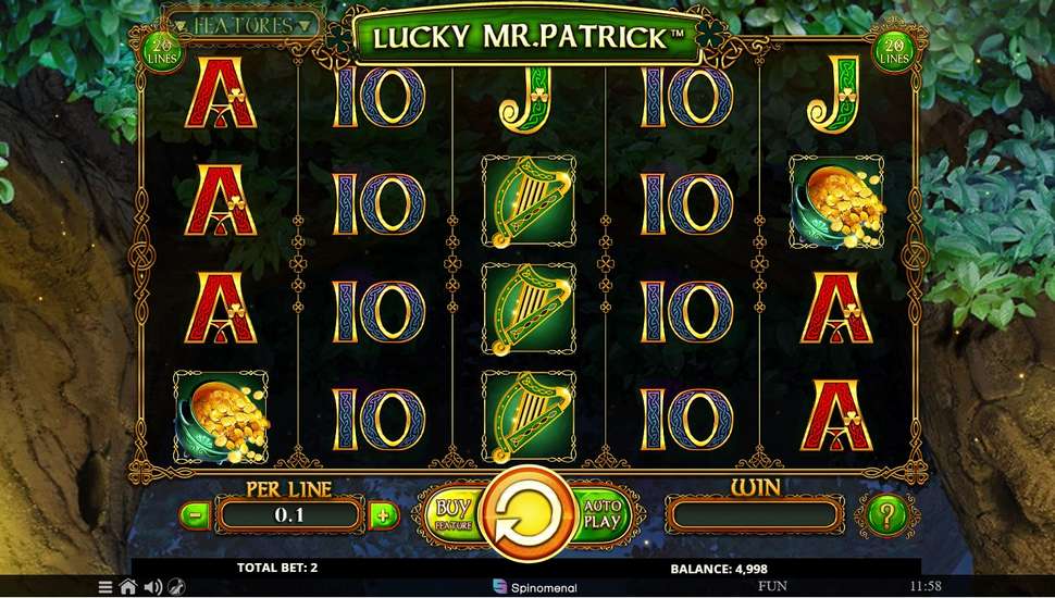 Lucky Mr Patrick Slot - Review, Free & Demo Play