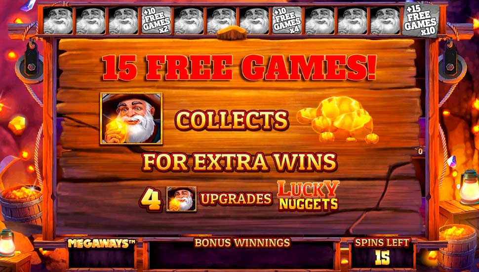 Lucky nuggets megaways slot - free slots