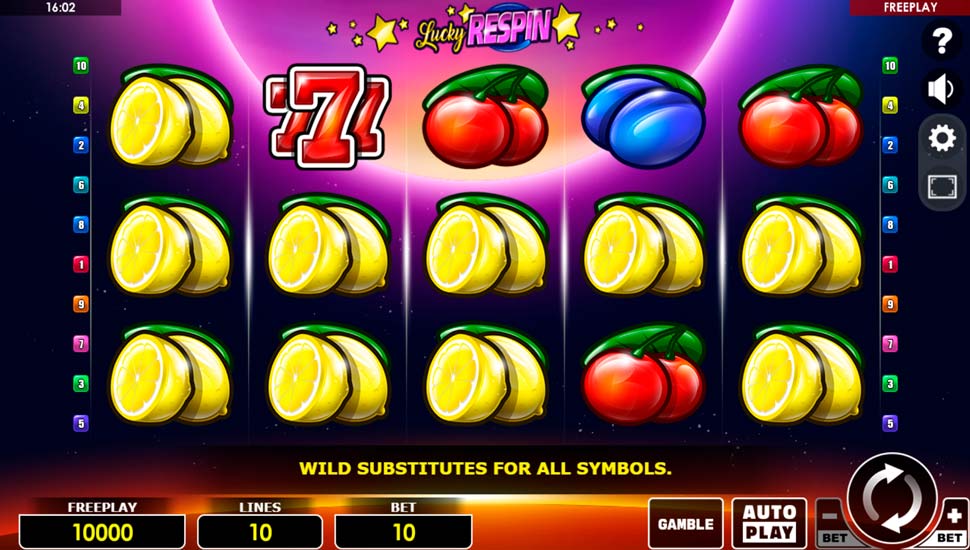 Lucky Respin Slot - Review, Free & Demo Play preview