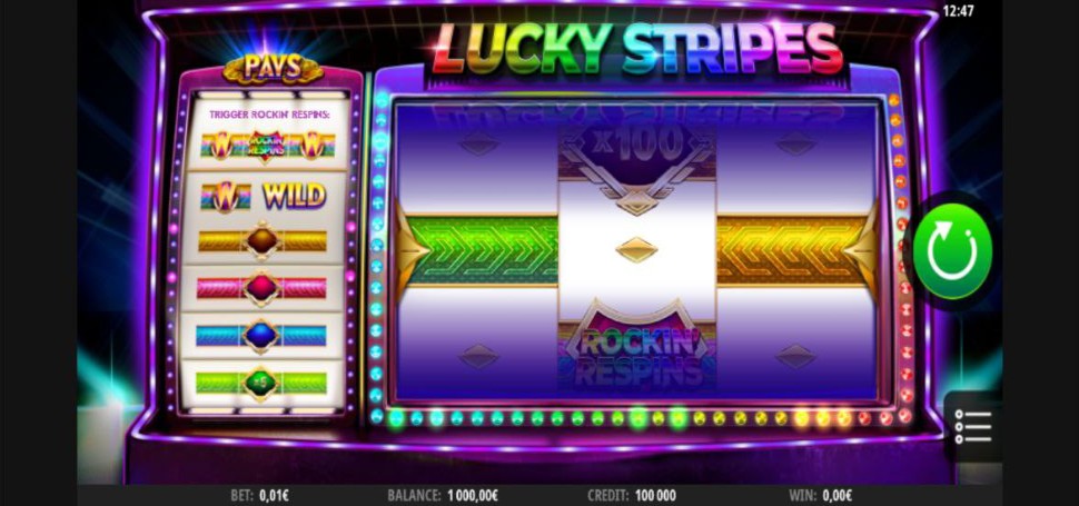 Lucky Stripes slot mobile