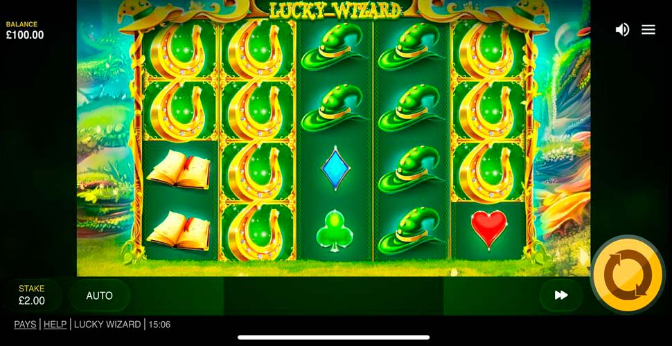 Lucky Wizard slot mobile