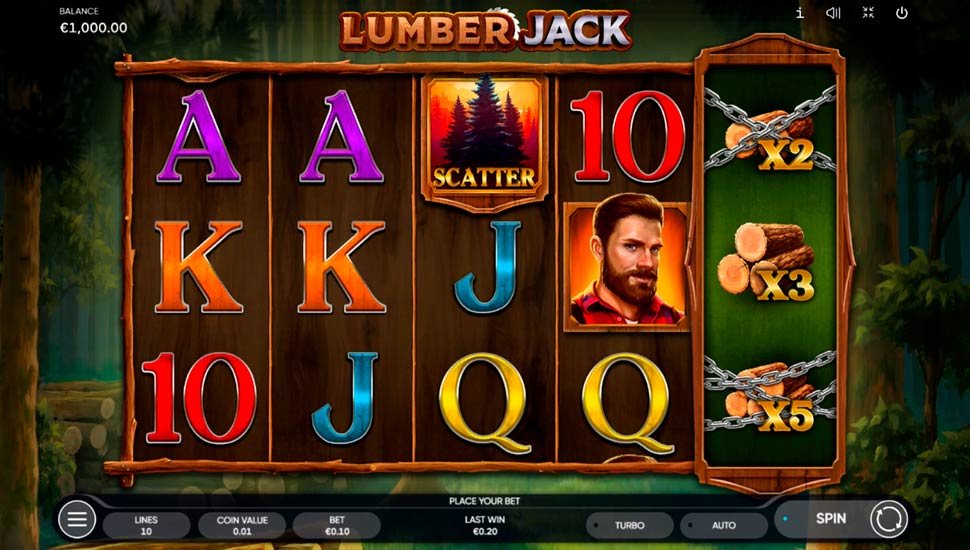 Lumber Jack Slot - Review, Free & Demo Play preview