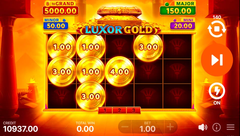 Luxor gold slot - Bonus Game